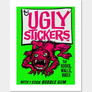 Ugly Stickers 1974 Posters and Art